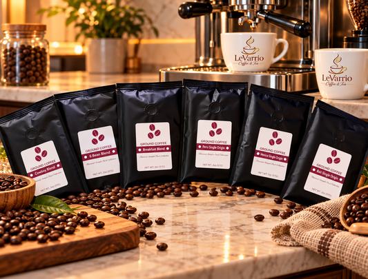 Best Sellers Sample Pack: 6Bean, Cowboy, Breakfast, Peru, Mexico, Bali